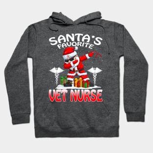 Santas Favorite Vet Nurse Christmas T Shirt Hoodie